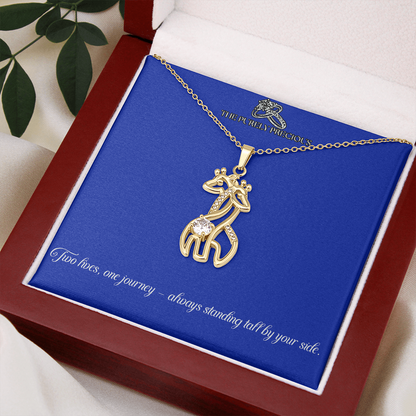 Personalized Giraffe Necklace