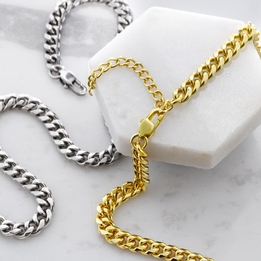 Hand Made Cuban Link Necklace