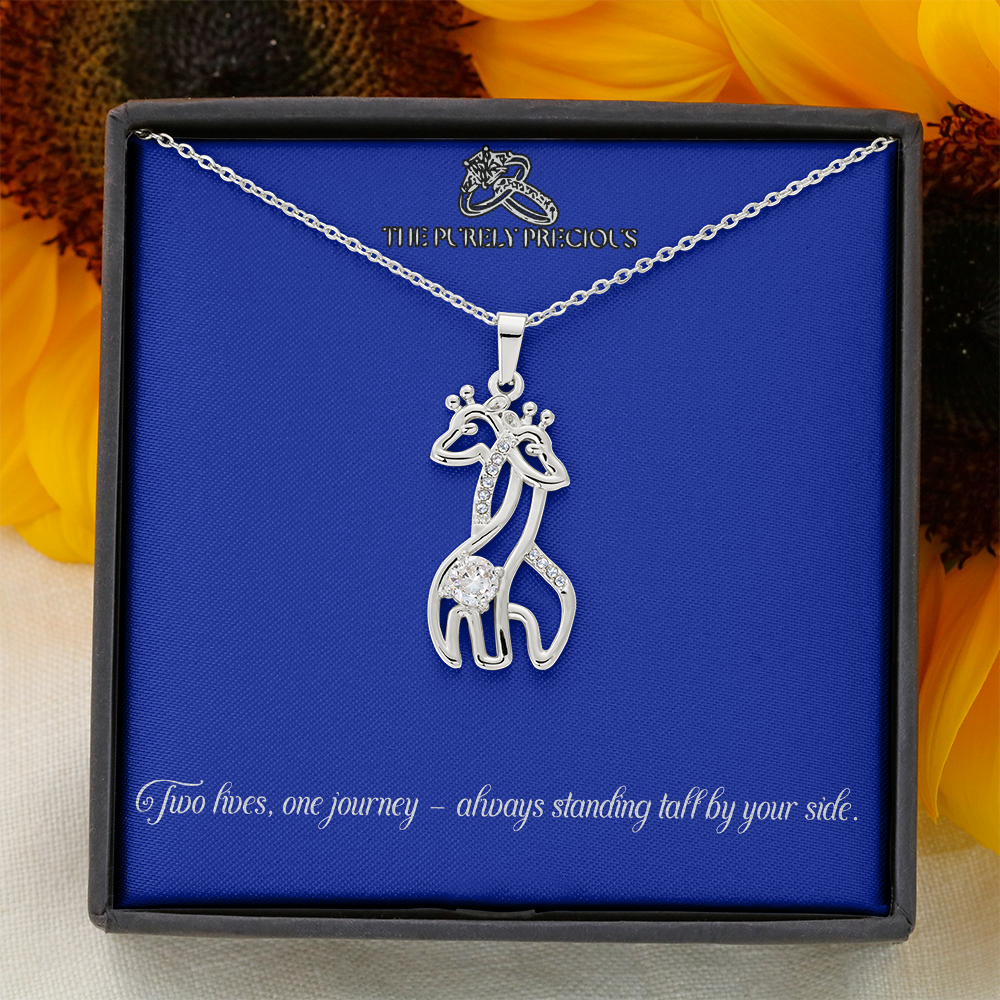 Personalized Giraffe Necklace