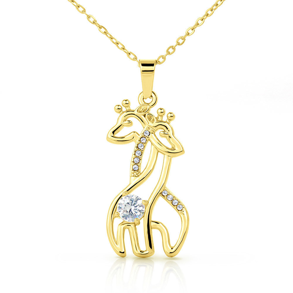 Personalized Giraffe Necklace