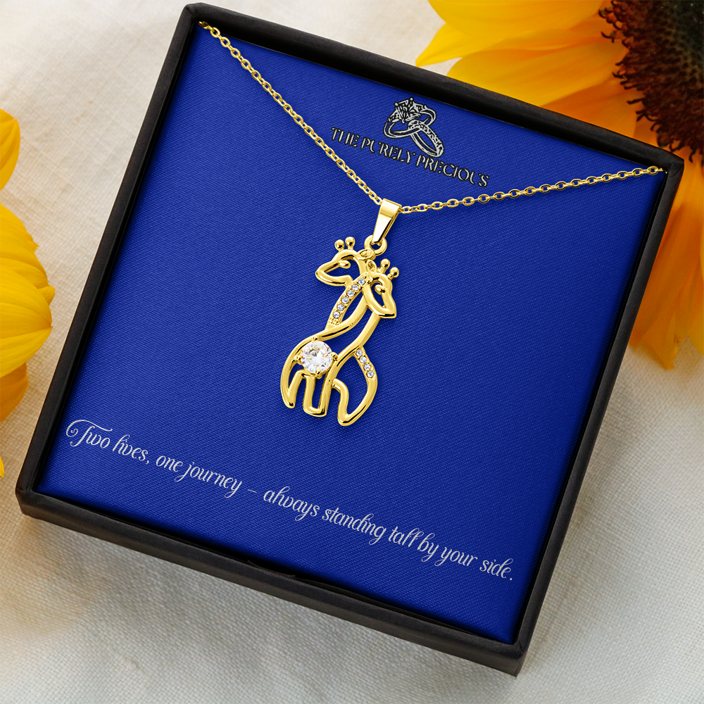 Personalized Giraffe Necklace